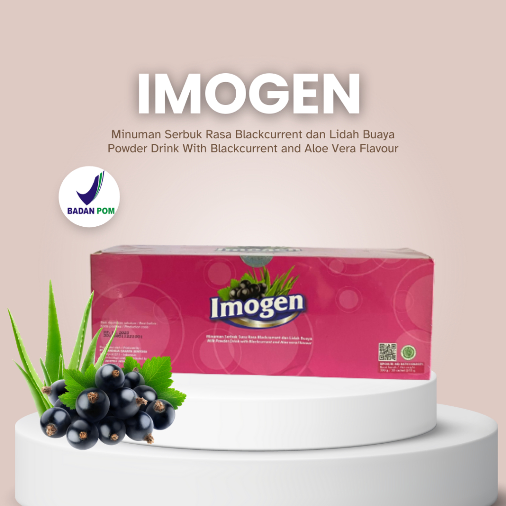 

IMOGEN Blackcurrant Beauty Minuman Serbuk Kesehatan Kulit dan Rambut