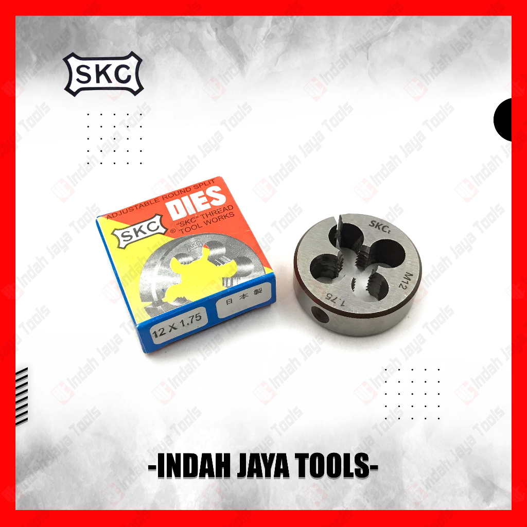 SKC Mata Snai M 12 X 1.75 - Snay Senai Snei Round Dies M12X1.75 M12