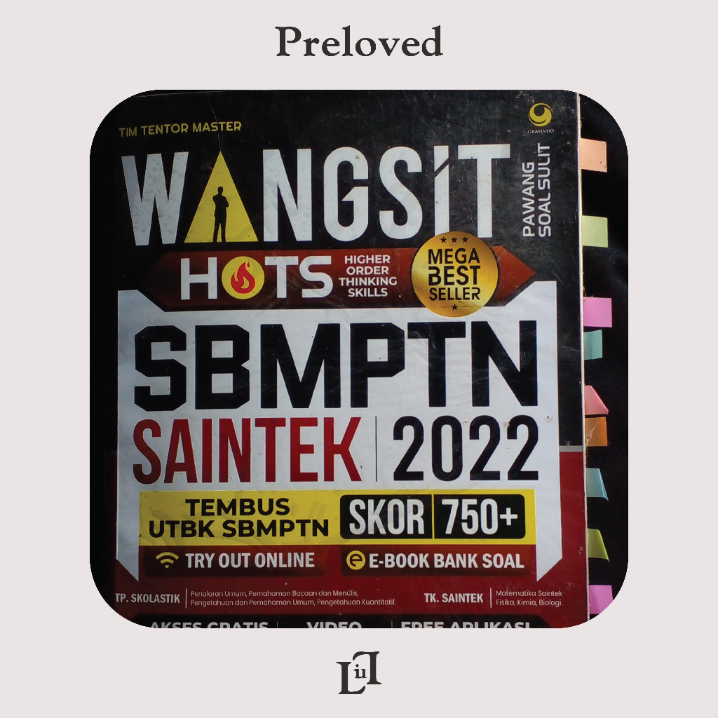 PRELOVED - Buku Wangsit SBMPTN Saintek 2022