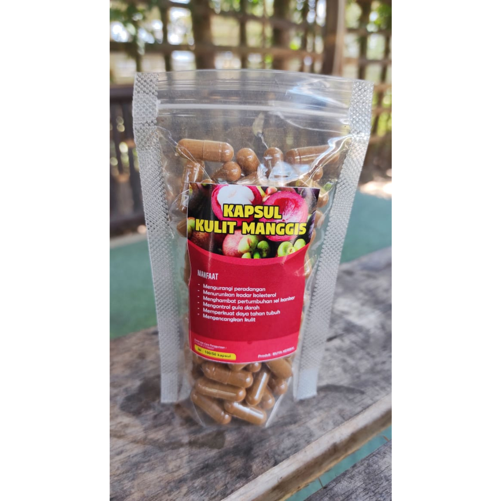 

KAPSUL KULIT MANGGIS 100% ASLI
