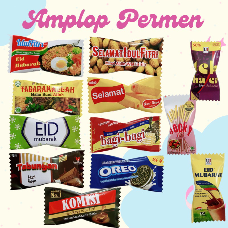 

Amplop Permen Snack Edition ISI 10 pcs
