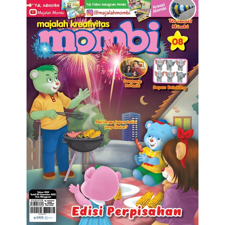 Majalah Mombi edisi Desember 2022 - Mombi No.08 (edisi Perpisahan)