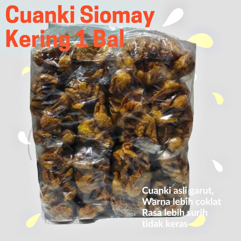 CUANKI SIOMAY KERING 1 BAL / CUANKI BANDUNG 1 BAL