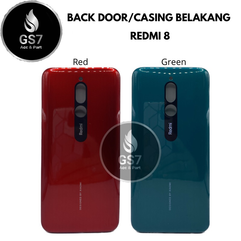 BACK DOOR / CASING BELAKANG REDMI 8