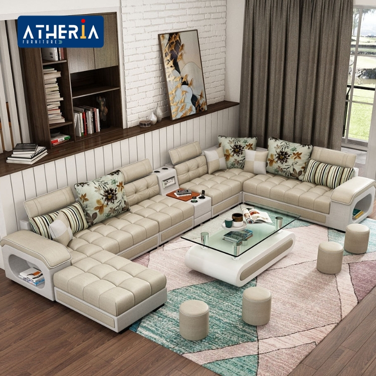 Sofa Minimalis Ruang Tamu Sofa Tamu Letter U Sudut