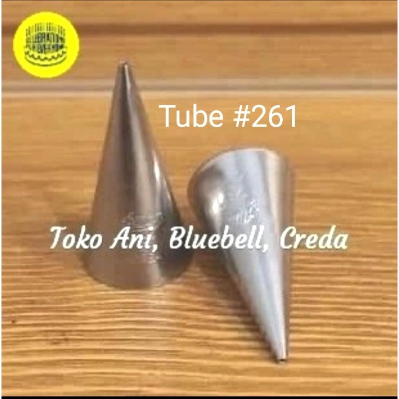 Ateco Plain Piping Decorating Tip No. 261 ( 1S ) / Spuit Bulat Ateco #261