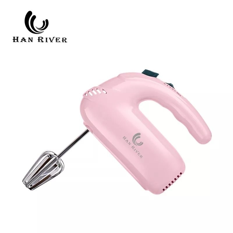 HAN RIVER Hand Mixer 5 Kecepatan HRDDQ-008 -Macaron pink