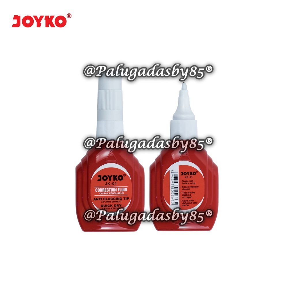 

(1 Biji) GROSIR Correction Fluid JOYKO JK-01 / Cairan Koreksi Penghapus Cair Joyko JK-01 (1 Biji)