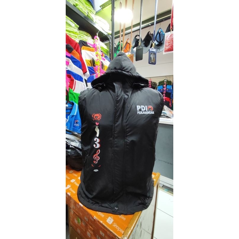 rompi PDIP, rompi custom/rompi PDIP perjuangan