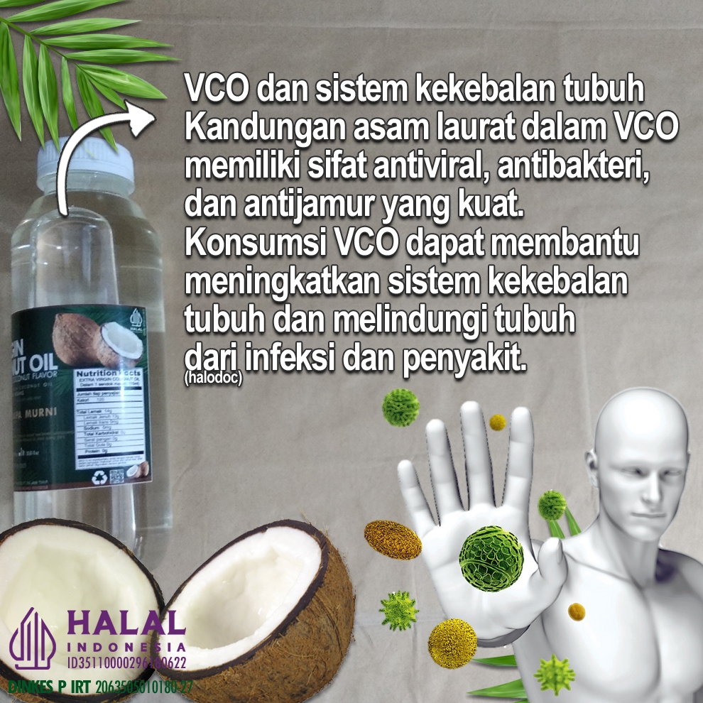 1 liter VCO Extra Minyak Kelapa Murni Minyak Kelapa Dara - Malang