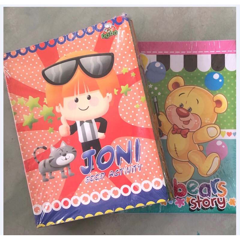 

buku tulis dodo isi 30-50lembar (1lusin)