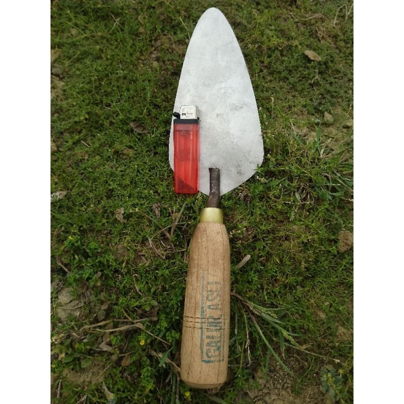 sendok semen cetok Galur asli baja