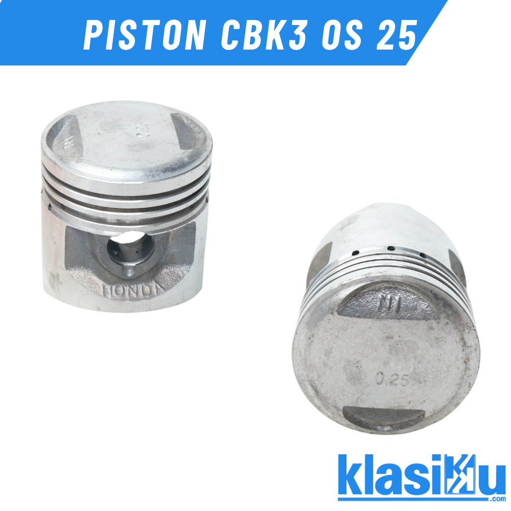 Seher Piston  Honda CbK3 Cb K3 Cb100 Cb 100 Oversize 25 Os 0.25 Original Honda
