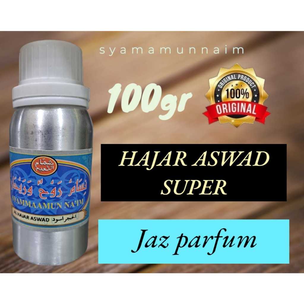(100 GR) HAJAR ASWAD BY SYAMMAAMUN NAIM. BIBIT PARFUM HAJAR AL ASWAD SEGEL ORIGINAL