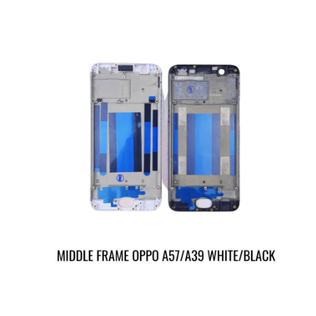 MIDDLE FRAME OPPO A57/A39 BLACK/WHITE