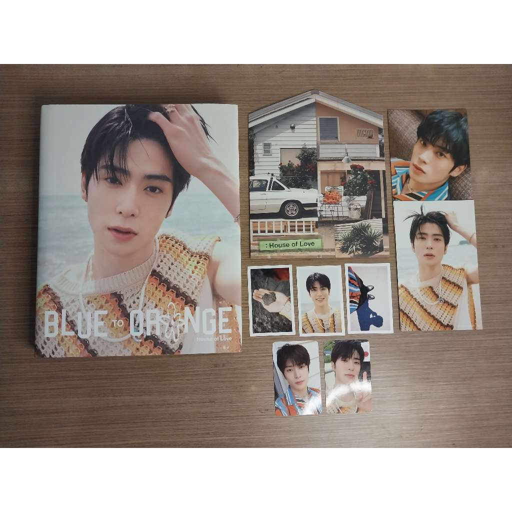 Unsealed Photobook Blue To Orange Jaehyun Ver