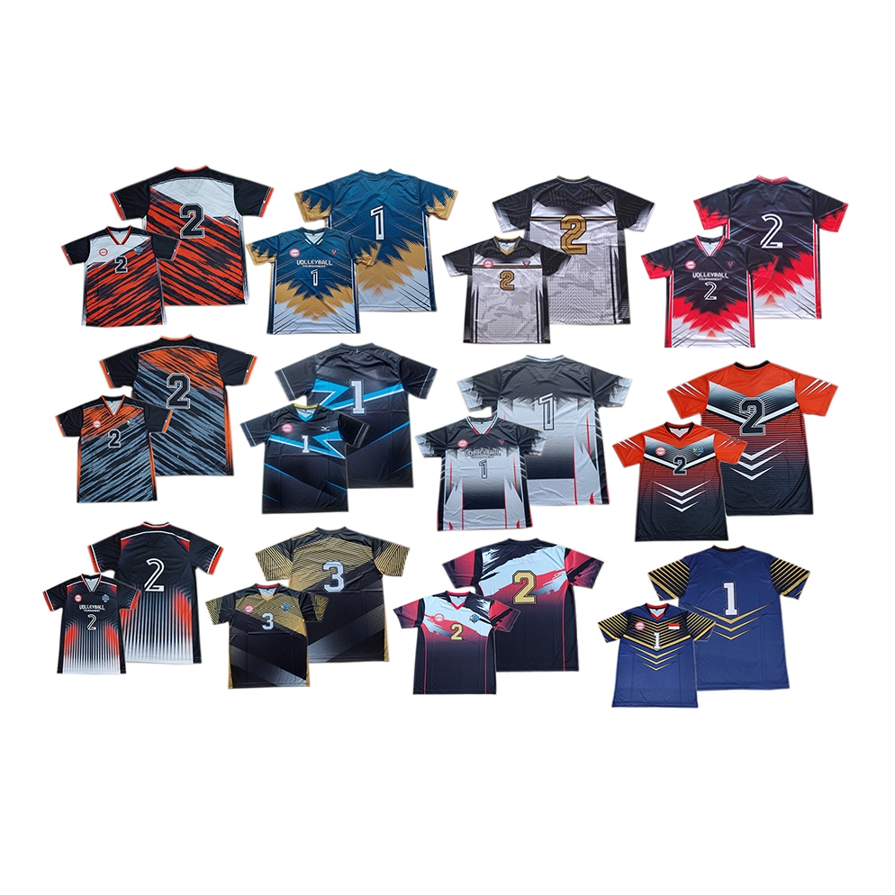 BISA COD kaos volly printing, baju olahraga bola voli putra proliga terbaru 2023