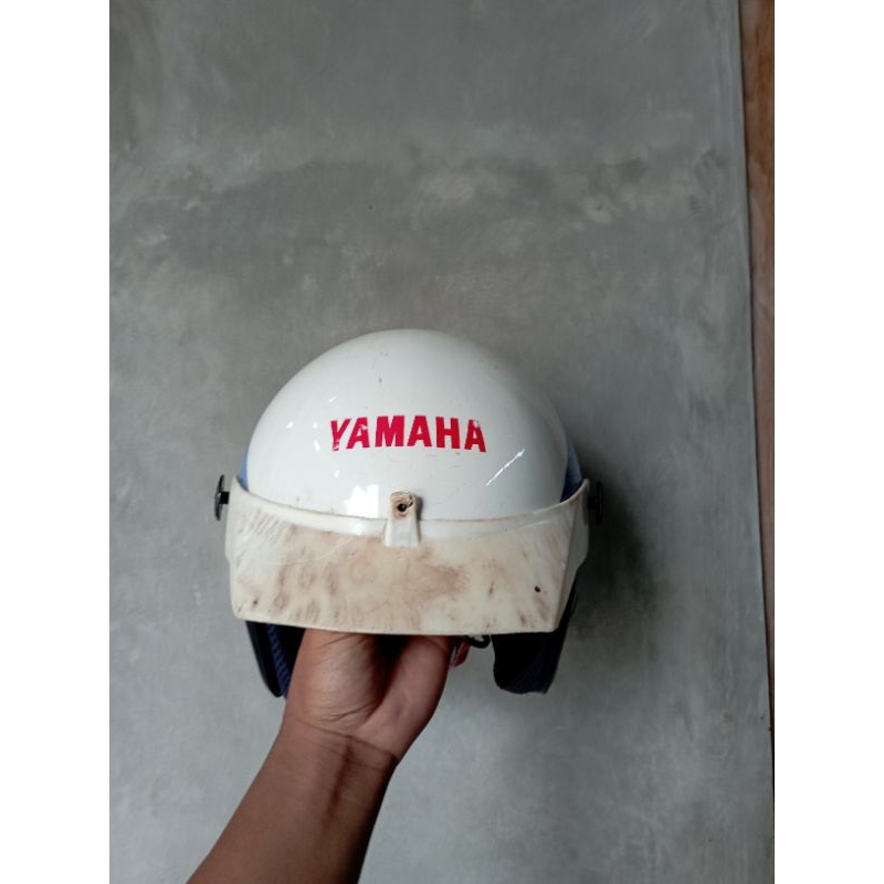 Helm Yamaha lawas jadul retro kiwi DMI vigano Fix RX king alfa