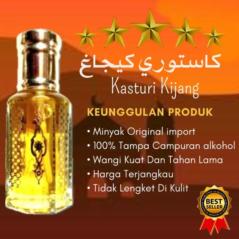 Parfum Kasturi Kijang 100% Original | Kasturi Kijang Bibit | Parfum minyak wangi Kasturi kijang