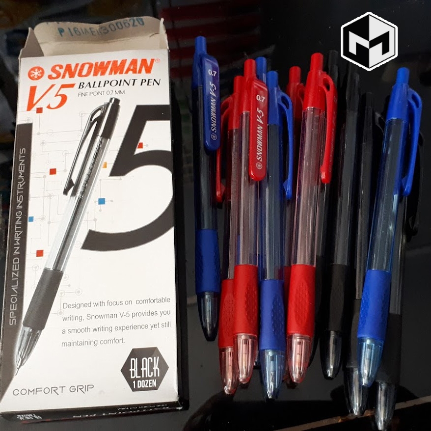 

(COD) PULPEN BALLPOINT GEL SNOWMAN V5