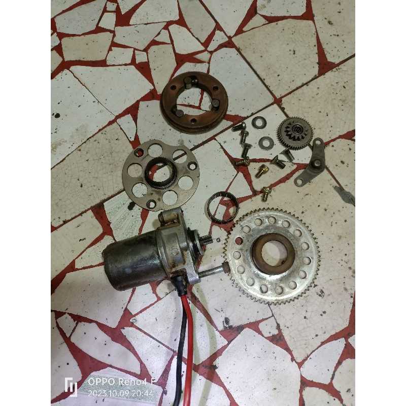 DINAMO SET ONE WAY FIZ/FIZR,GIGI PENGHANTAR DINAMO STATER SET