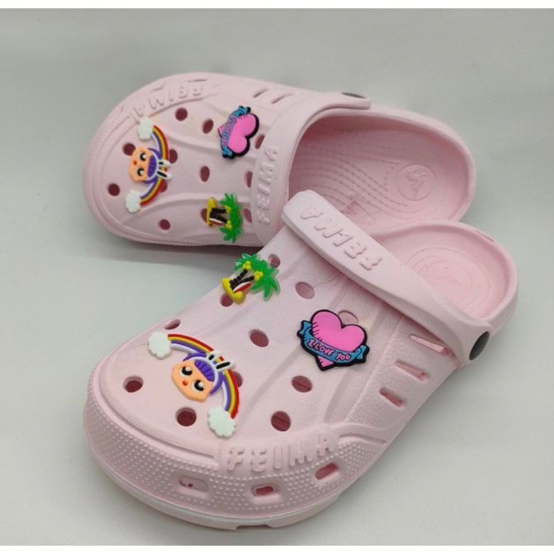 Sandal sepatu baim anak perempuan sandal baim s31-36 feima model baru motif random