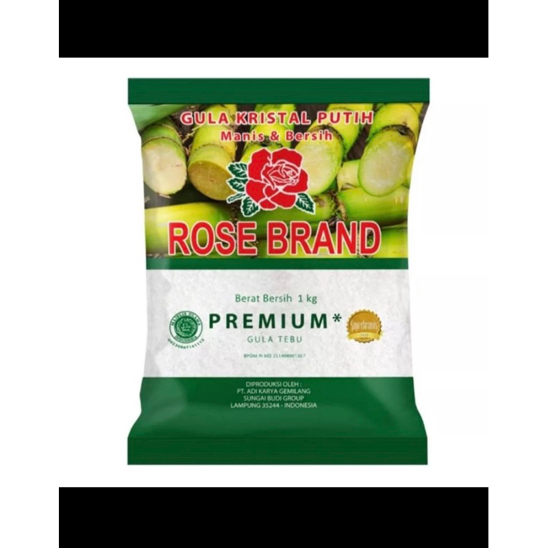 

Gula Rosebrand Premium 1kg bundling 2pcs