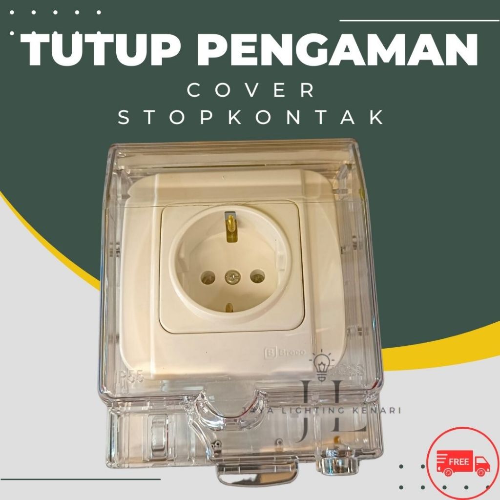 Pelindung Stop Kontak Boss / Cover Stop Kontak Waterproof