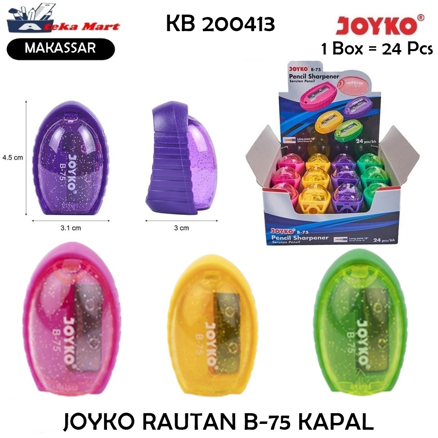 

[BOX/24PCS] JOYKO RAUTAN B-75 KAPAL OROTAN PENSIL