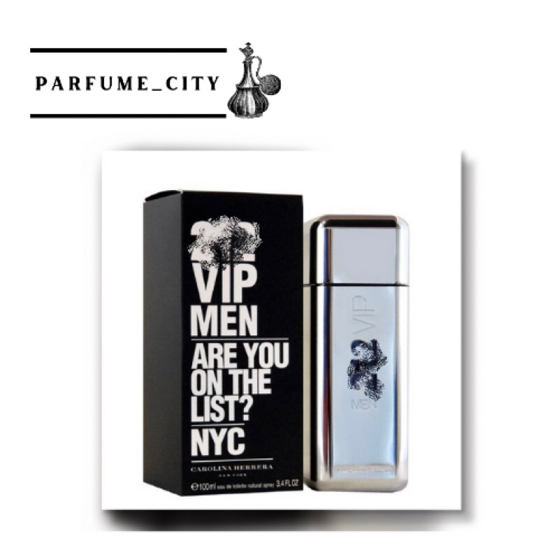 ( ORI SINGAPORE ) Parfum 212 men silver 100ml