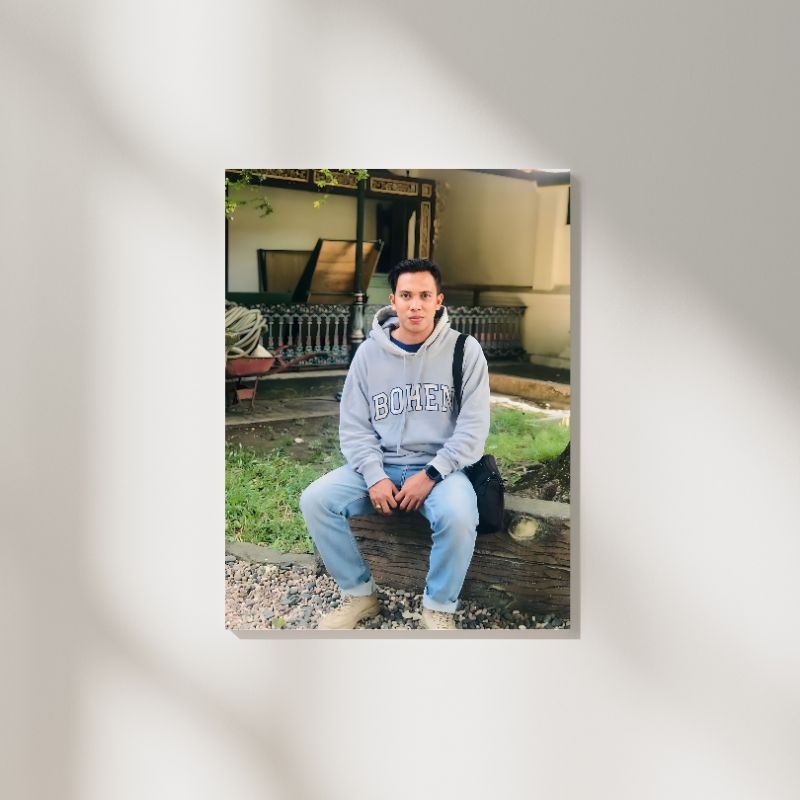 CETAK FOTO BINGKAI MDF FRAMELESS