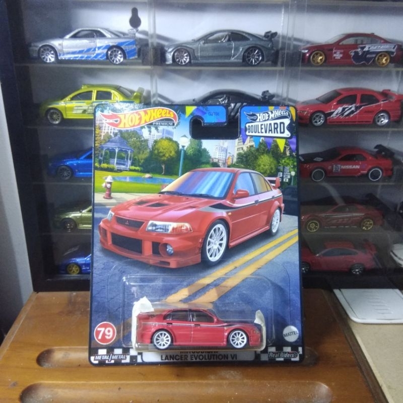 hot wheels mitsubishi lancer evolution vi