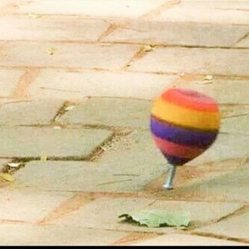 Mainan gasing kayu anak - mainan gasing panggal mainan anak tradisonal  jadul murah