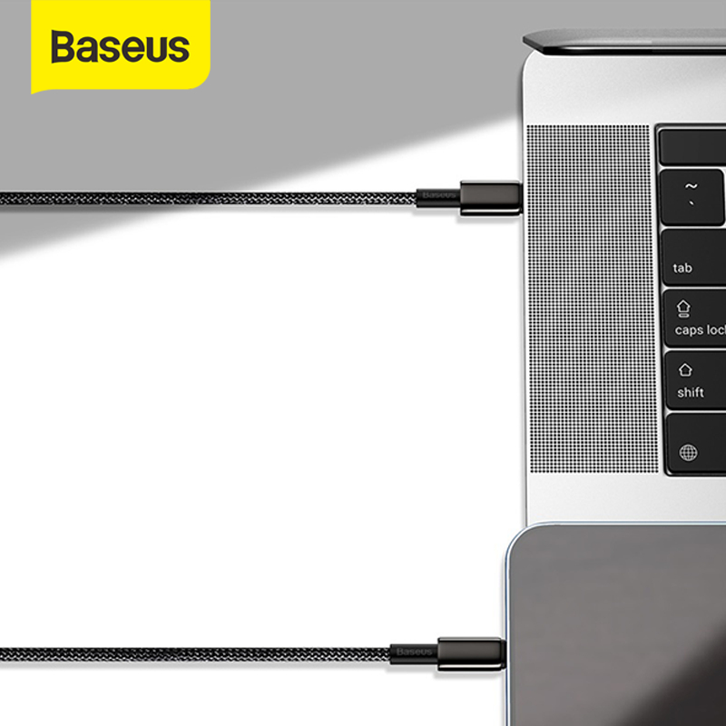 Baseus Kabel Data Type-C to Type-C Fast Charge PD Quick Charge 4.0 100W 2M