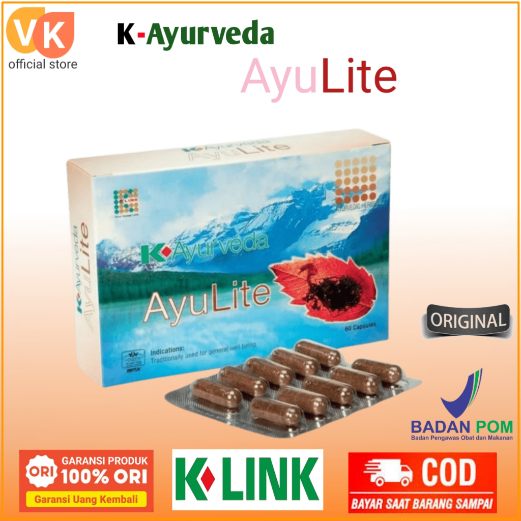 

K AyurVeda AyuLite Pembersih Hati Original K Link