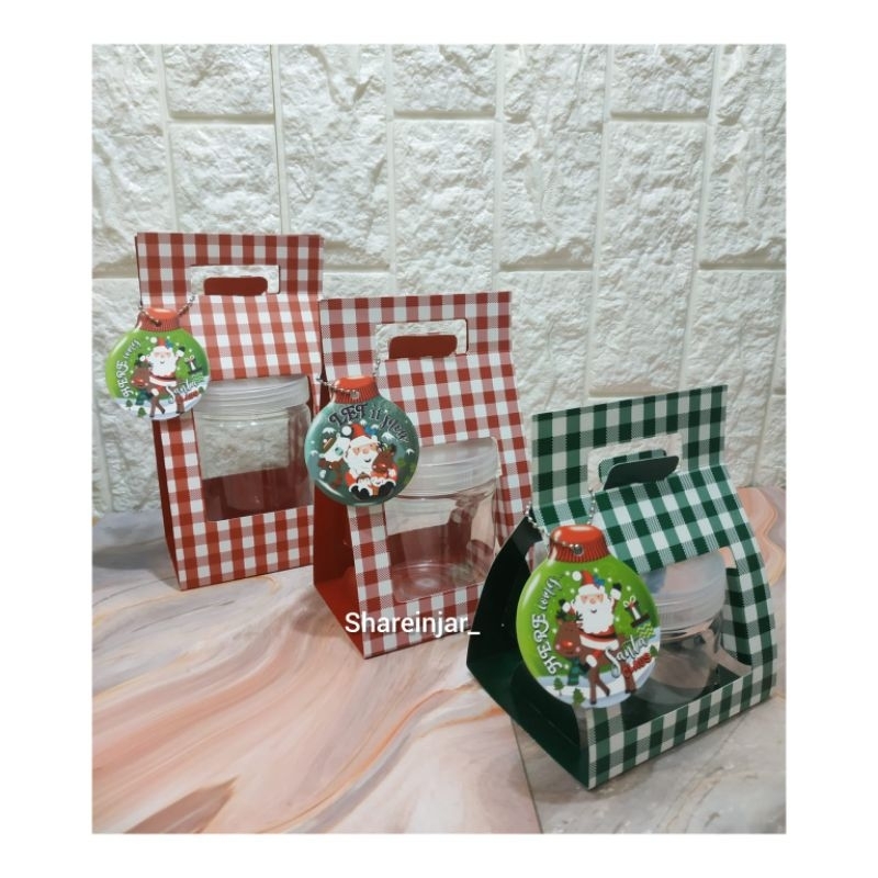 

Box Natal 1 Toples Jar Tabung Kotak Dus Kue Merry Christmas