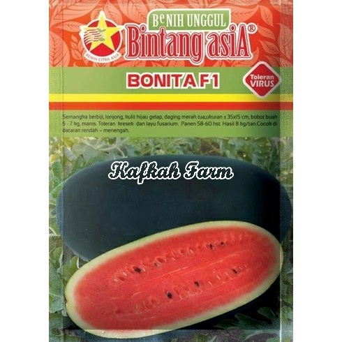 Benih 2 Biji Semangka BONITA F1