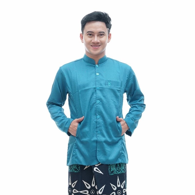 Baju Koko Koko Semi Jas Lengan Panjang | Baju Koko semi Jas | Baju Koko Semi Jas Terompah Kafana