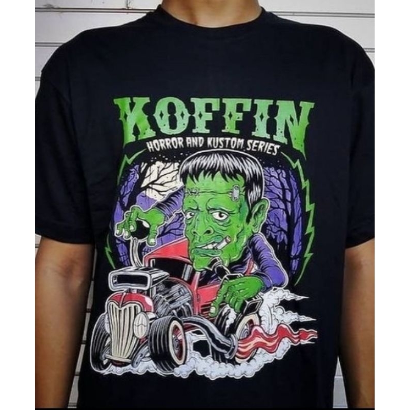 KOFFIN YOGYAKARTA | TSHIRT DRUNKISTAIN BLACK