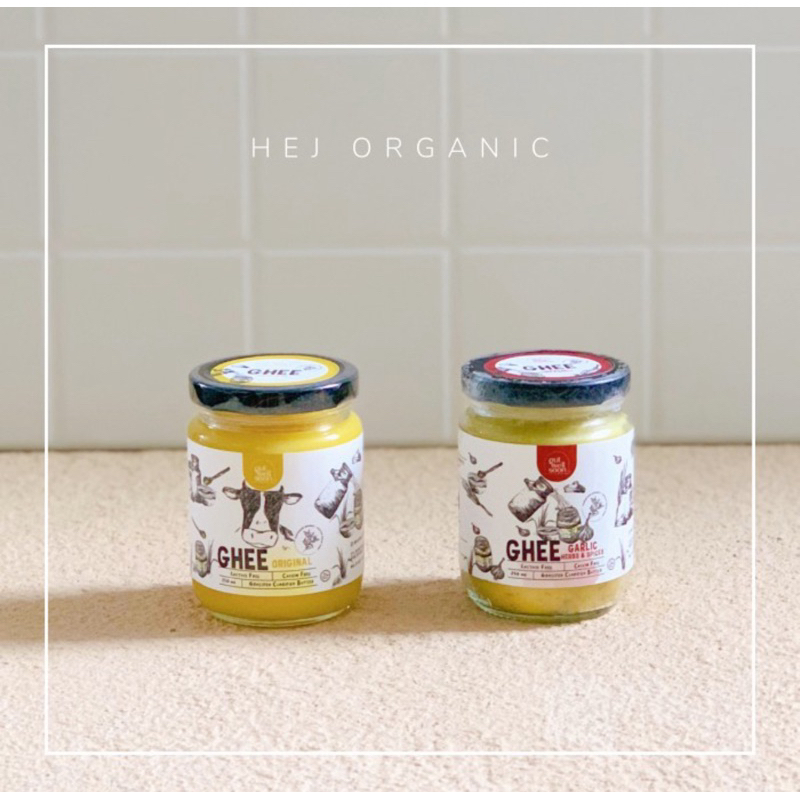 

Ghee Clarified Butter & Ghee Garlic Grassfed By Gutwellsoon