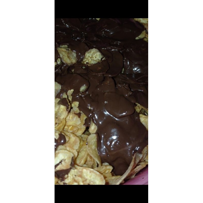 

keripik pisang coklat