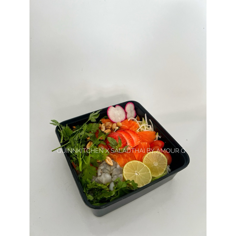 

Promo 7.7 Salad Salmon Udang Mangga/Pepaya/Nanas Quinnkitchen