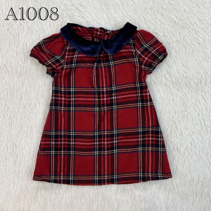 Dress Kotak Baby - Dress Primark Baby - Dress Bayi Perempuan - A1008