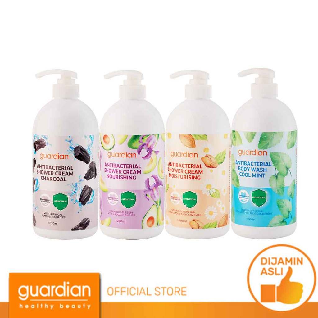 Guardian Antibacterial Moisturising Shower Cream 1L