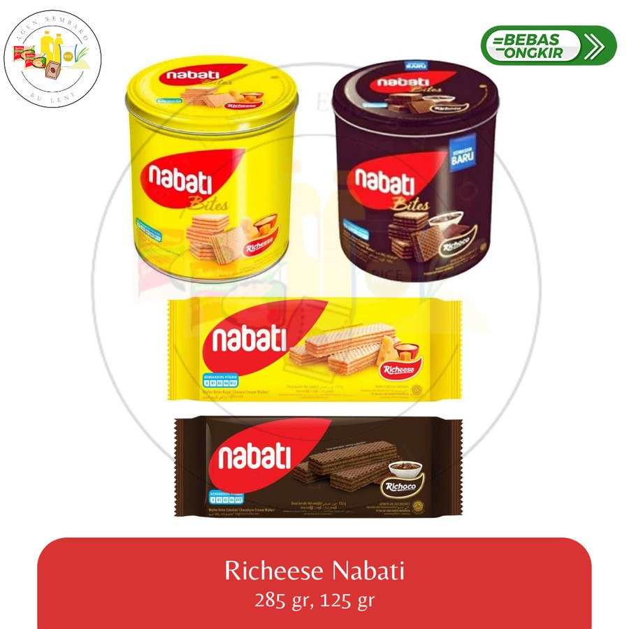 

Richeese Nabati Kaleng 287gram
