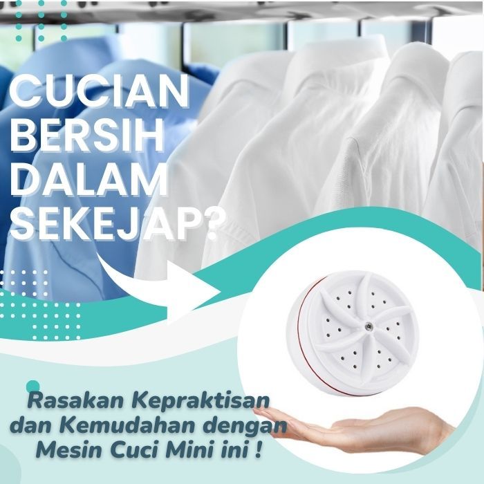Mesin Cuci Mini Portable Cuci Piring Cuci Pakaian Mini Mesin Cuci USB
