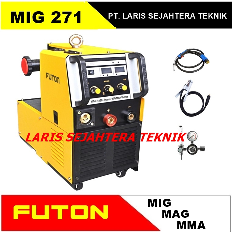 Mesin Las Futon MIG-271 Trafo Las Litrik Inverter Futon MIG 271