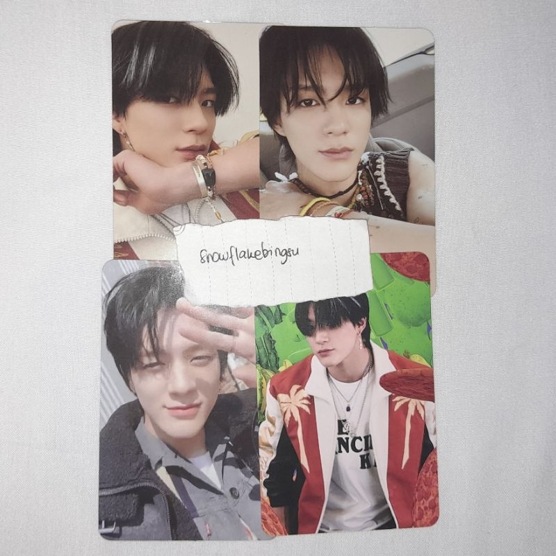 PC Photocard Jeno Hot Sauce Album Crazy ver + Jewel ver & Hello Future Album