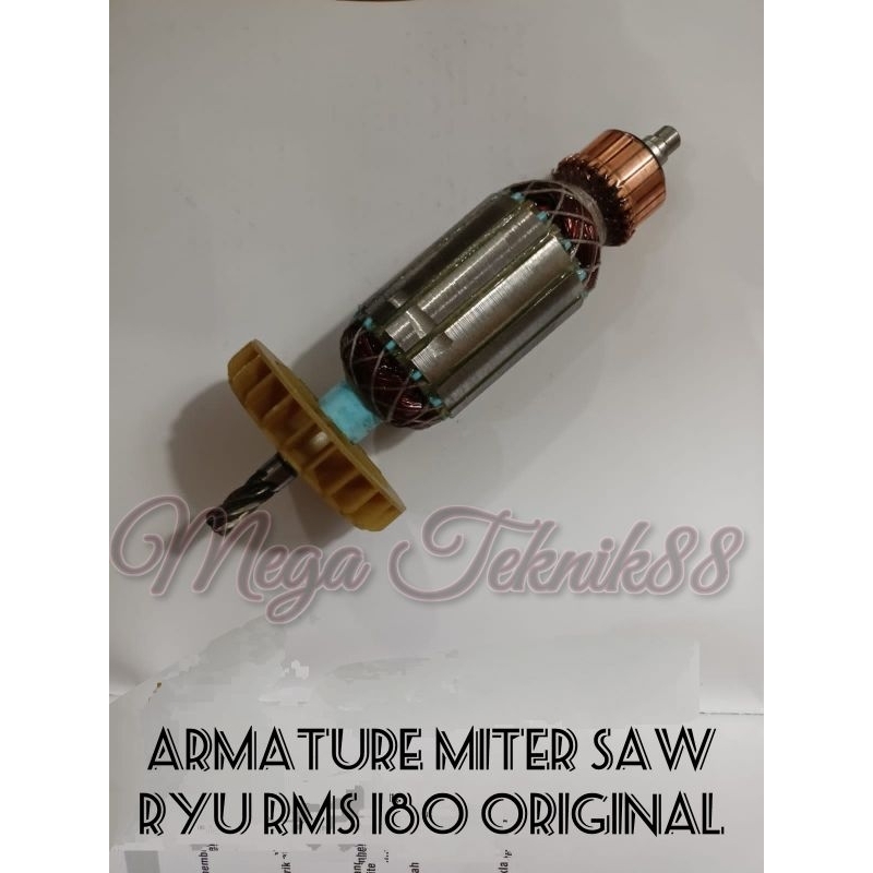 RYU ARMATURE MITERSAW RYU 7" RMS 180 - ANGKER MESIN POTONG ALUMINIUM RYU RMS 180