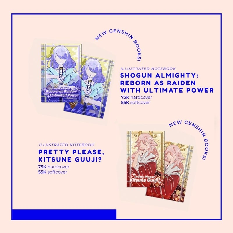 

Notebook Genshin Impact Novel Inazuma